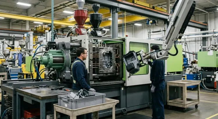 Entreprise spécialiste de l'injection plastique bi-matière 2K en France