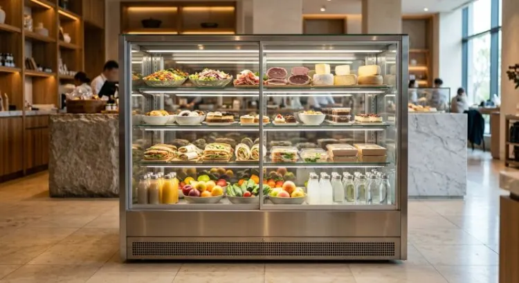 Vitrine réfrigérée professionnelle 2-8°C : conserver les aliments en 2026