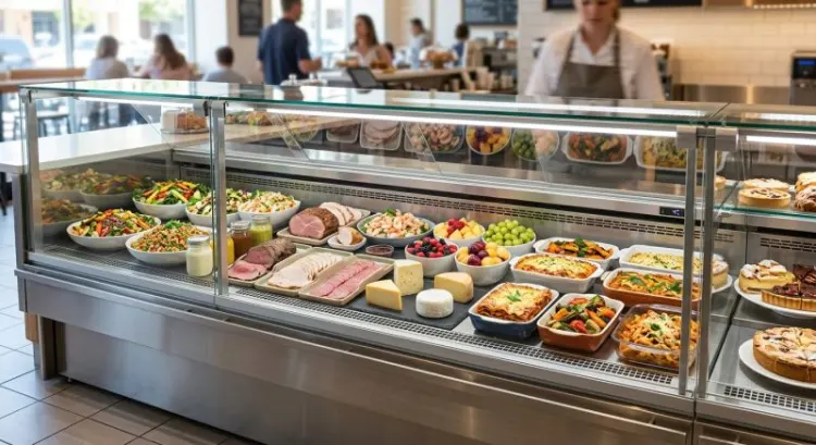Vitrine réfrigérée professionnelle 2-8°C : conserver les aliments en 2026