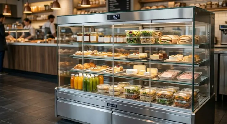Vitrine réfrigérée professionnelle 2-8°C : conserver les aliments en 2026
