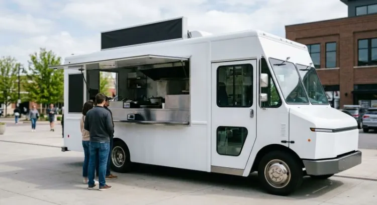 Camion magasin neuf pour boucherie, poissonnerie ou boulangerie : prix