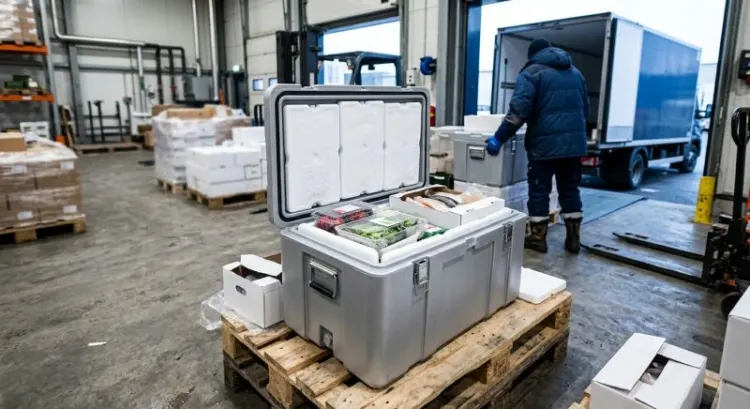 Alternatives au véhicule frigorifique : caisses isothermes et PCM